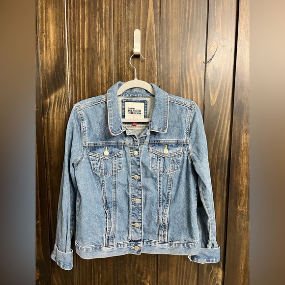 Vintage Tommy Hilfiger Denim Jean Jacket-Size: Medium - Picture 7 of 7